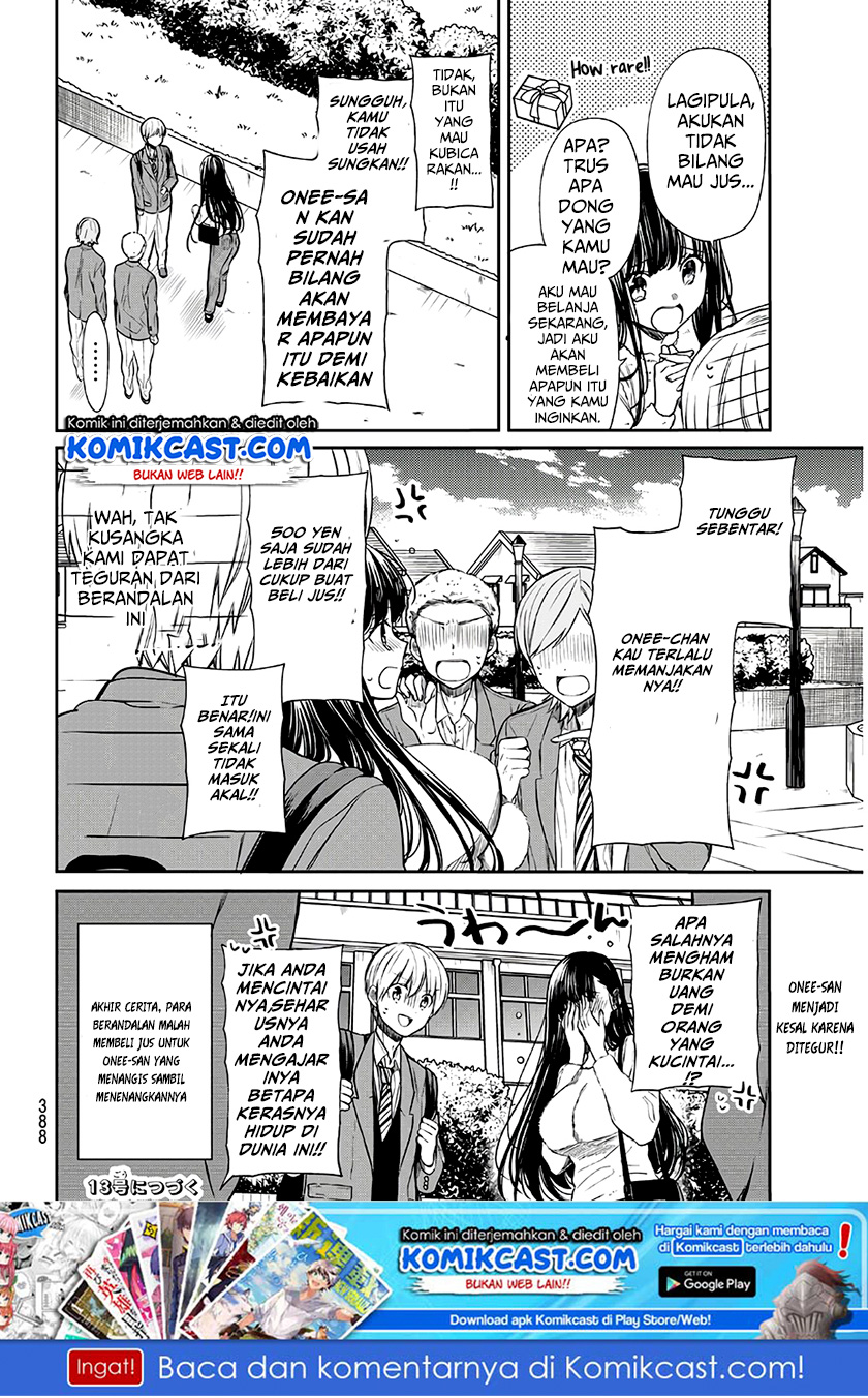 Danshi Koukousei wo Yashinaitai Onee-san no Hanashi Chapter 86 Bahasa Indonesia